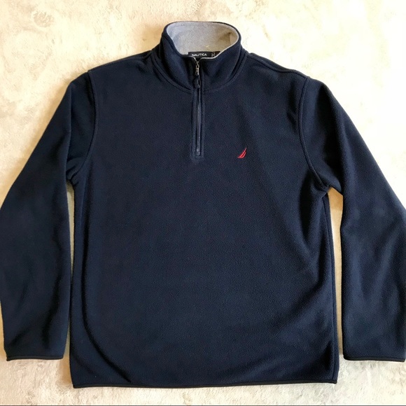 quarter zip nautex fleece pullover